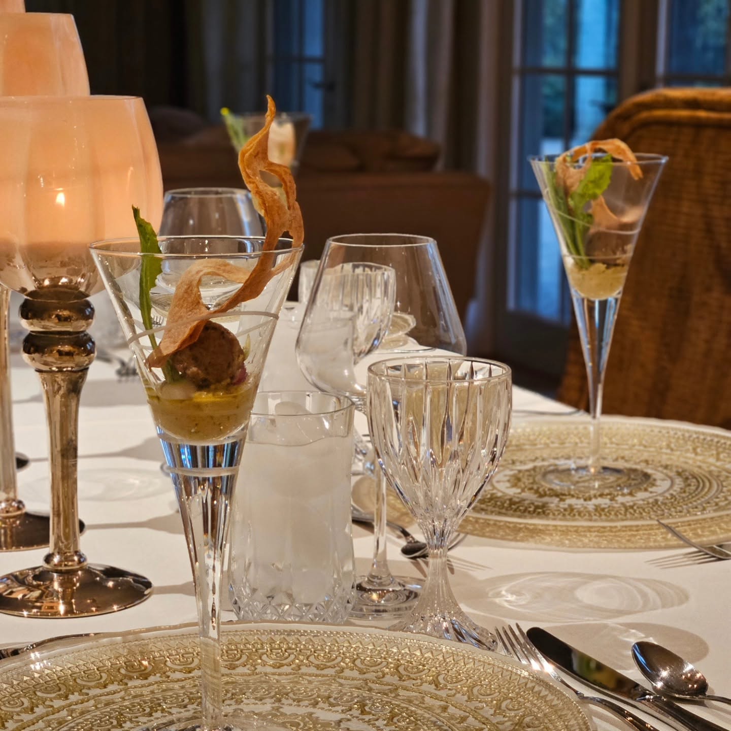 Amuse-Bouche & Crystal Service